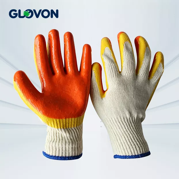 Double-Dipped Latex Coating Safety Gloves 