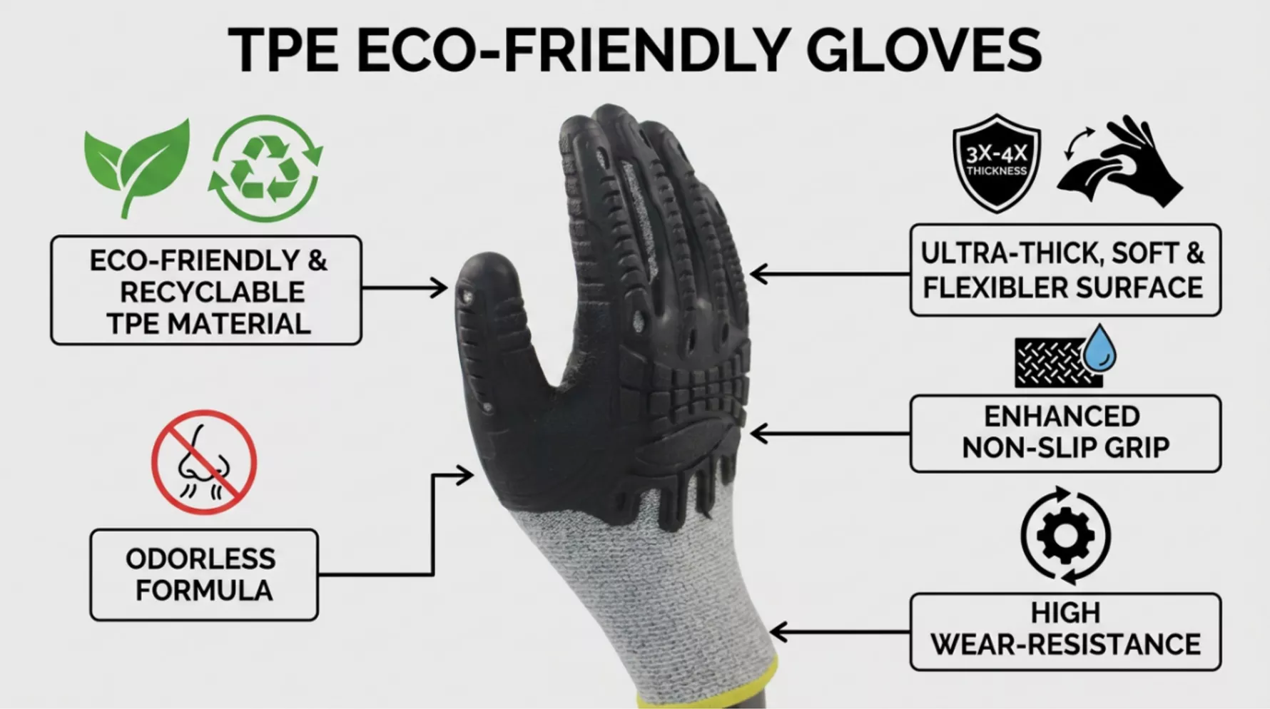 TPE eco-friendly gloves